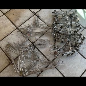 Garment district metal hangers